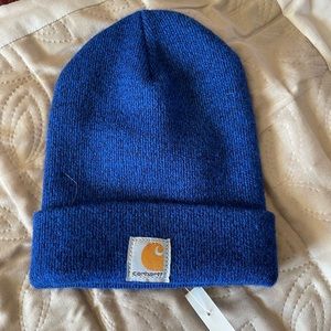 Blue Carhartt beanie